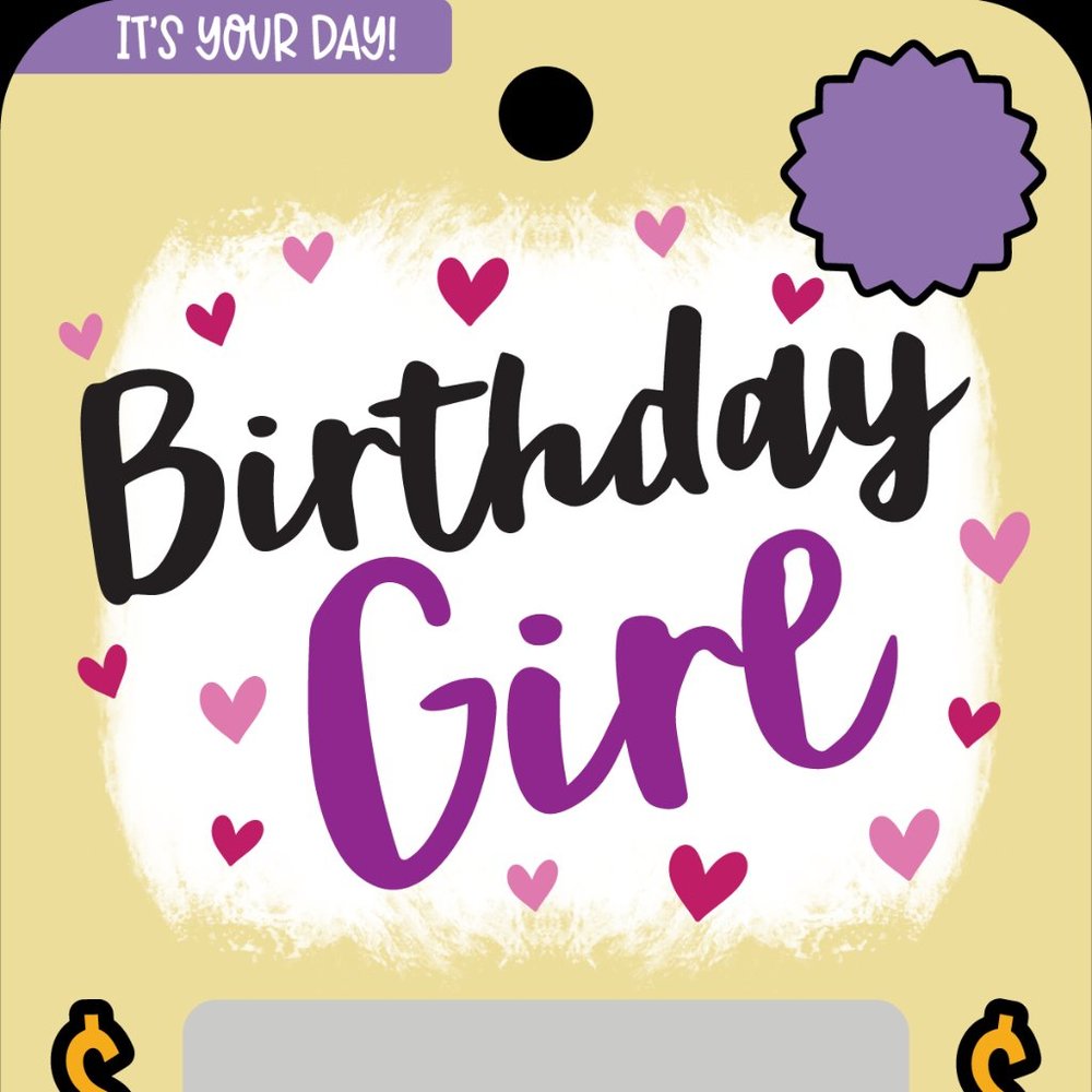 Birthday Girl Buy What You Want Happy Celebration Money Card Holder Unique Gift